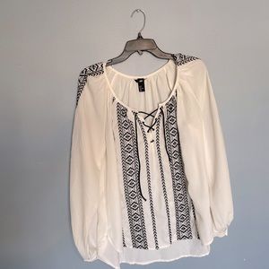 H&M loose blouse/ size 8/ fits 10